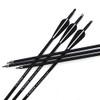 SUPTOP Archery 30" Carbon Arrow Practice Hunting Arrows, 12 Pack - Black New
