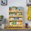 Tidy Books Gray ABC Bookshelf for Kids - Gray, Pink Alphabet New