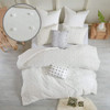 Intelligent Design Cotton Comforter Set, B07193Z3FX - Ivory New