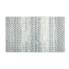 Kaspene Home Trellis Washable Rug, 6x9, Light Gray New