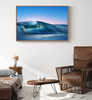 TIME TREE Ocean Wave Wall Art Rolling Wave Framed Canvas Prints New