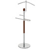 Tatkraft Dandy Clothes Valet Stand Freestanding Suit Hanger - Wood/Steel New