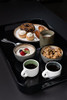 TREBONN Pile XL Serving Tray for Entertaining, Garden & Home (Black) 1 Count New