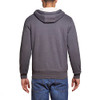 Weatherproof Vintage Men's Fleece Lined Zip Up Hoodie (Gray, Medium) New