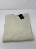 BLUE ICE MEN'S LOOSE FIT WAFFLE KNIT THERMAL HENLEY HOODIE - SIZE:2XL - NATURAL New