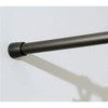 iDesign Cameo Metal Tension Rod Adjustable Customizable Curtain Rod for Bathtub New
