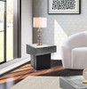 Meridian Furniture 255-ET Palladium Collection Modern Textured Top End Table