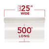 GBC Thermal Laminating Film Roll, 2 Pack, NAP I, 1" Poly-in Core, 1.5 Mil New