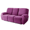 VIENLOVE Stretch Recliner Sofa Slipcover Velvet Recliner Chair Covers 3-Piece New