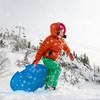 American Plastic Toys 25" Snow Coaster Downhill Sled B0054E1UQ0 - Multicolor New