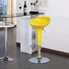 Joveco Stylish Colorful Swivel Adjustable Bar Stools Yellow - Set of 2 New