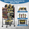 CFMASTER 5- Tier Power Tool Organizer Cart 300 lbs Heavy Duty Utility Rack Shelf New