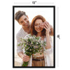 Americanflat 12x18 Poster Frame Slim Molding Black New