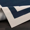 CAMILSON Modern Area Rug 5x7 Easy-Cleaning Non-Shedding Color (5 x 7 Navy Blue) New