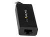 StarTech US1GC30B USB-C to Gigabit Ethernet Adapter - Black - Thunderbolt 3 Port