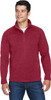 Devon & Jones DG792 Men's Bristol Sweater Fleece Half-Zip New