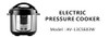 AVADOR 10 Preset Menu Electric Pressure Cooker 6Qt/1000W, Stainless Steel New