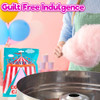 Fun Express Cotton Candy Bags Pink 12 Individually Wrapped Bulk Candy Floss New