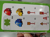 BEBY BUTY 64PCS PUZZLE RACE CARS TRACK SET TOYS, CITY SERIES - GREEN/MULTI