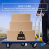 YSSOA Platform Truck with 1320lb Weight Capacity and 360 Degree Swivel Wheels New