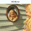 MAGFLERUM Black Round Mirror, 30 Inch Round Wall Mirror with Metal Frame New