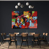 Fchen art Boxing Poster Boxing Sports Colorful Canvas Wall Art New