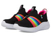 SKETCHERS SKECHERS KIDS GIRLS ULTRA FLEX 3.0 SNEAKER, BLACK/MULTI, SIZE 4.5