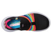 SKETCHERS SKECHERS KIDS GIRLS ULTRA FLEX 3.0 SNEAKER, BLACK/MULTI, SIZE 4.5