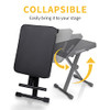 Donner Piano Bench Adjustable Keyboard Bench Portable Stool X-Style - Black New