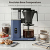 KISMILE 8-CUP DRIP COFFEE MAKER, 6-MIN QUICK BREW, CM125A - GLACIER BLUE