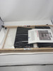 DELXO FOLDING PORTABLE STEEL NON SLIP 2 STEP STOOL STEPLADDER - TAN New
