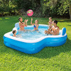 Members Mark Elegant Family Pool 10 Feet Long 2 Inflatable Seats Backrests - New New