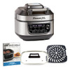 B08L1DDQK9 PowerXL Grill Air Fryer Combo - Silver New