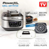 B08L1DDQK9 PowerXL Grill Air Fryer Combo - Silver New
