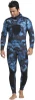NATALY OSMANN MAN SPEARFISHING PREMIUM CAMOUFLAGE 3MM SIZE: MEN 3XL - BLUE CAMO