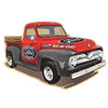 Ford Red Vintage Pick Up Truck Embossed Metal Wall Art Sign Classic Ford Truck New