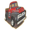 Ford Red Vintage Pick Up Truck Embossed Metal Wall Art Sign Classic Ford Truck New