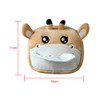 Surakey Car Backseat Tissue Holder Organizer Pink Pig B0C4KVXXQV - Pink New