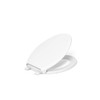 KOHLER GLENBURY READYLATCH QUIET-CLOSE ELONGATED TOILET SEAT - WHITE New