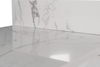 NTQ ETYI 21 IN. ENGINEERED STONE VANITY SIDESPLASH - CARRARA WHITE
