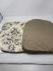 SIDELI CHAIR CUSHIONS NON SLIP JACQUARD CHENILLE 16”X16” - SET OF 2 - BROWN