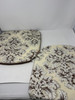SIDELI CHAIR CUSHIONS NON SLIP JACQUARD CHENILLE 16”X16” - SET OF 2 - BROWN