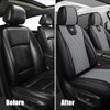 LINGVIDO Auto Seat Covers Full Set - Breathable, Faux Leather, B0CFZHBKZ8 New