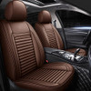 YZAUTOPARTS Universal Leather Car Seats for Front Seats,B09YZ5HLVY - Brown New