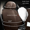 YZAUTOPARTS Universal Leather Car Seats for Front Seats,B09YZ5HLVY - Brown New