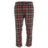 95444A/B TEN WEST APPAREL MEN'S FLANNEL PAJAMA PANTS ORANGE/GRAY M New