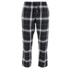 TEN WEST APPAREL MEN'S FLANNEL PAJAMA PANTS, SIZE: MEN M, GRAY/WHITE New