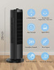 Mainstays 28" Oscillating Tower Fan with 3 Speed Settings Bladeless BlackNEW New