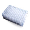 96-Well Deep V-Bottom Microplate 2.0mL Nonsterile 50cs 95040450 - Clear New