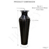 Hosley's Decorative Brown Embossed Iron Tall Floor Vase, 26" High - NEW New